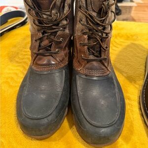 Sperry Men's Brown and Black Waterproof Boots